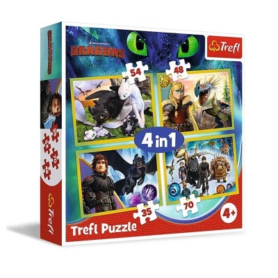 HTTYD PUZZLE 4 EN 1