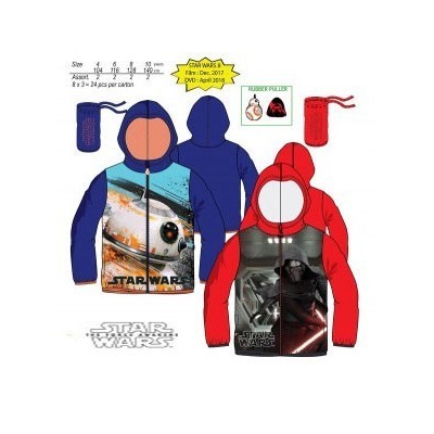 STAR WARS CHUBASQUERO 4A6A8A10A