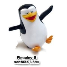 PINGUINO - FIGURA MADAGASCAR 2 SALUDO 7.00CM