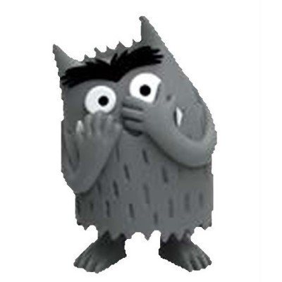 MONSTRUO MIEDOSO 6,5CM