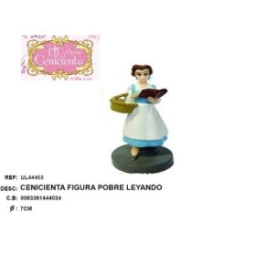 FIGURA CENICIENTA POBRE LEYANDO 7CM