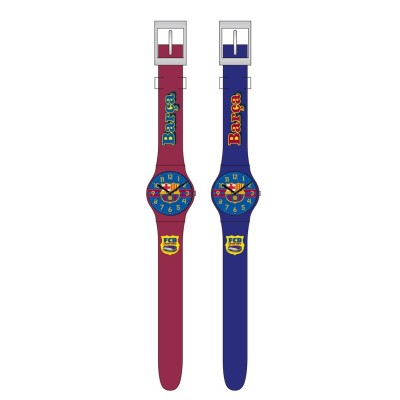 FCB RELOJ ANALOGICO 2 COLOR SURTIDOS