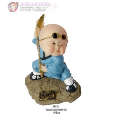 ESPADA CORTO CON CADENA 10CM