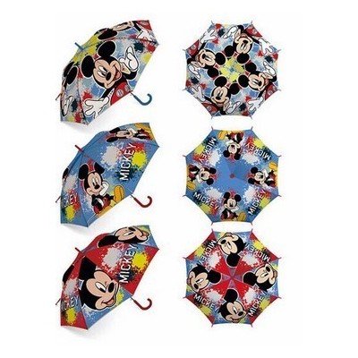 MICKEY PARAGUAS POLYESTER AUTOMATICO 48CM