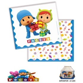 SERVILLETAS 33*33CM POCOYO Y NINA PK-20UDS