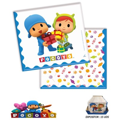 SERVILLETAS 33*33CM POCOYO Y NINA PK-20UDS