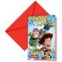 TARJETA DE INVITACION TOY STORY STAR POWER 8UDS