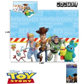 MANTEL DE PLASTICO TOY STORY 4