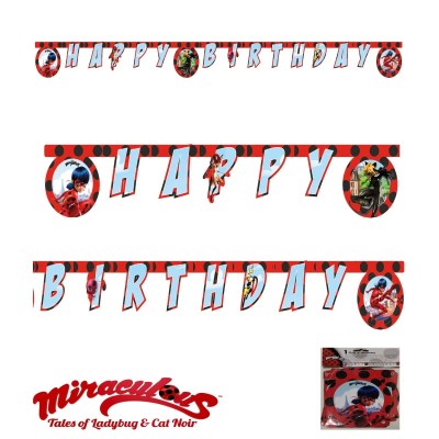 GUIRNALDA DE LADY BUG