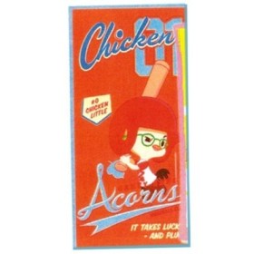 CHICKEN LITTLE TOALLA 100%ALCOTTON 75X150CM 350GRAMO