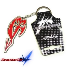 DEVIL MAY CRY LLAVERO METAL - MODELO SIMBOLO ESPADA