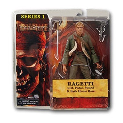 PIRATA DEL CARRIBEAN - RAGETTI - BLISTER 18CM