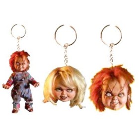 LLAVERO METAL CHUCKY - SET DE 3 MODELOS