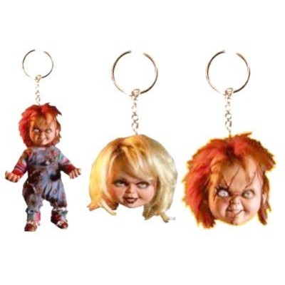LLAVERO METAL CHUCKY - SET DE 3 MODELOS