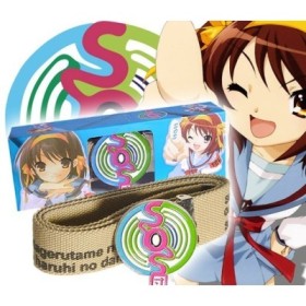 CINTURON METAL SOS DAN DE SUZUMIYA HARUHI