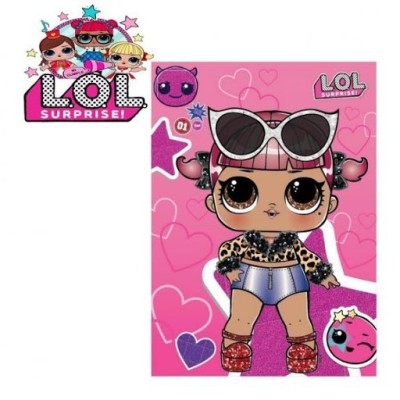 LOL MANTA POLAR 100X140CM