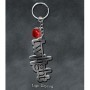 TWILIGHT (CRUPUSCULO) LLAVERO - LOGO Y MAZANA METAL -