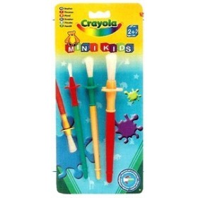 3 PINCELES ANTIDESLIZANTES CRAYOLA