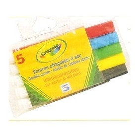 5 ROTULADORES PARA PIZARRA BLANCA