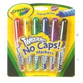 6 ROTULADORES TWISTABLES CRAYOLA