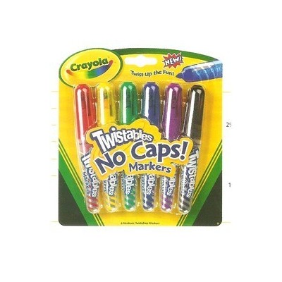 6 ROTULADORES TWISTABLES CRAYOLA