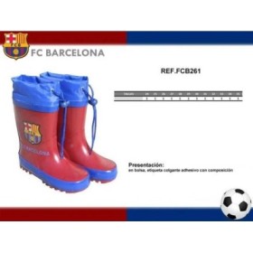 BOTAS DE LLUVIA FCB
