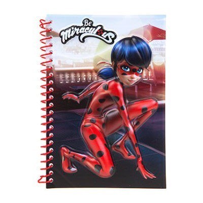 LIBRETA ESPIRAL 3D LADYBUG