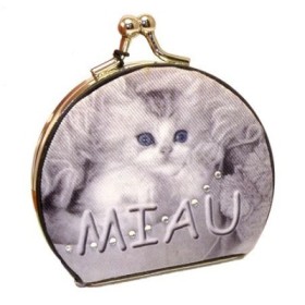 MIAU GATITO MONEDERO