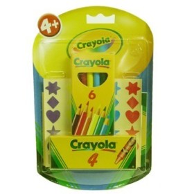 SET DE PEGATINAS Y 6 L?PICES DE COLORES CRAYOLA