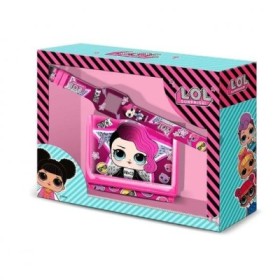 LOL BILLETERO + RELOJ DIGITAL PULSERA ROCK