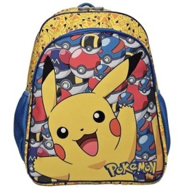 POKEMON MOCHILA GRANDE 2CREMALLERA 42CM