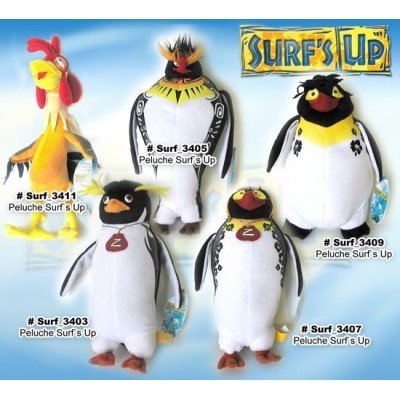 PELUCHE SURF`S UP 30 CM - 5 MODELOS DIFERENTES
