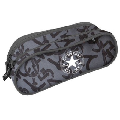 PORTATODO CONVERSE 2 CREMALLERA CHARCOAL SCRAMBLE 22 X 8.5CM