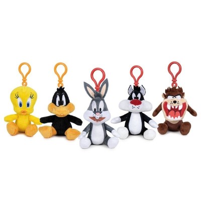 LOONEY TUNES PELUCHE CON LLAVERO 10CM
