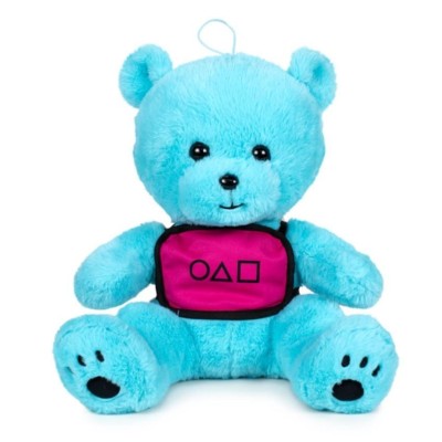 Oso azul-Squid Game Teddy Bear 25cm Display