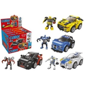 CUBIX CONSTRUCCION DE COCHE DEPORTIVO DE CARGA 4MODELO