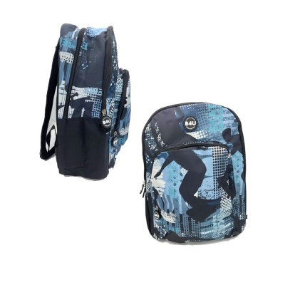 MOCHILA GRANDE 3CREMALLERA 42CM