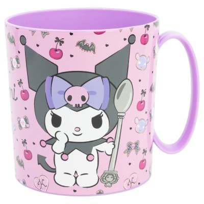 KUROMI TAZA MICRO 390ML-HELLO KITTY