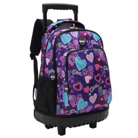 MOCHILA GRANDE CON TROLLEY B4U 43CM