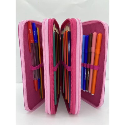 Hello Kitty Plumier 3 cremallera