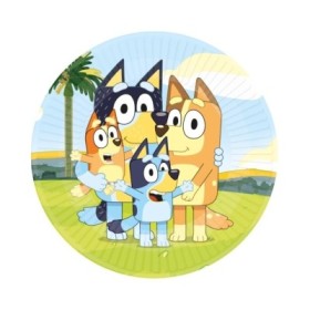 BLUEY PLATOS PAPEL 23CM (8 UDS)