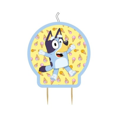 BLUEY VELAS 3D 10*6CM