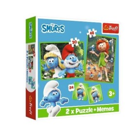 PITUFO PUZZLE 4 EN 1