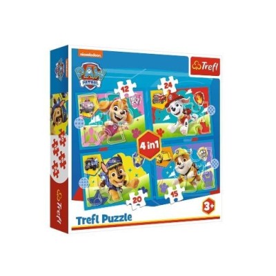 PAW PATROL PUZZLE 4 EN 1