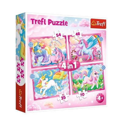 UNICORNIO PUZZLE 4 EN 1