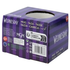 WEDNESDAY TAZA CERAMICA 400 ML