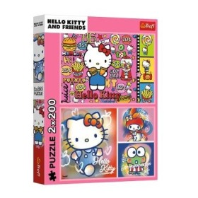 HELLO KITTY PUZZLE 2X200