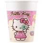 HELLO KITTY VASO DE PAPEL 8U 200ML