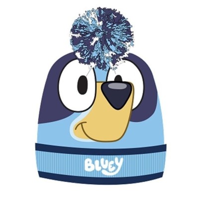 BLUEY GORRO CON PONPON