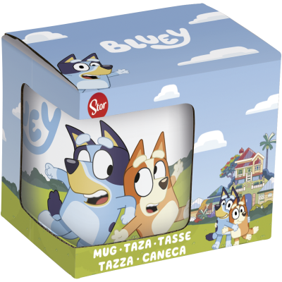 Bluey Taza Ceramica 325ml en Caja Regalo